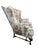 Vintage Grandmillenial Chintz English Rose Wingback Chair For Sale - Image 9 of 16