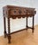 Antique Spanish Console Table in Carved Walnut, 1890 For Sale - Image 14 of 18