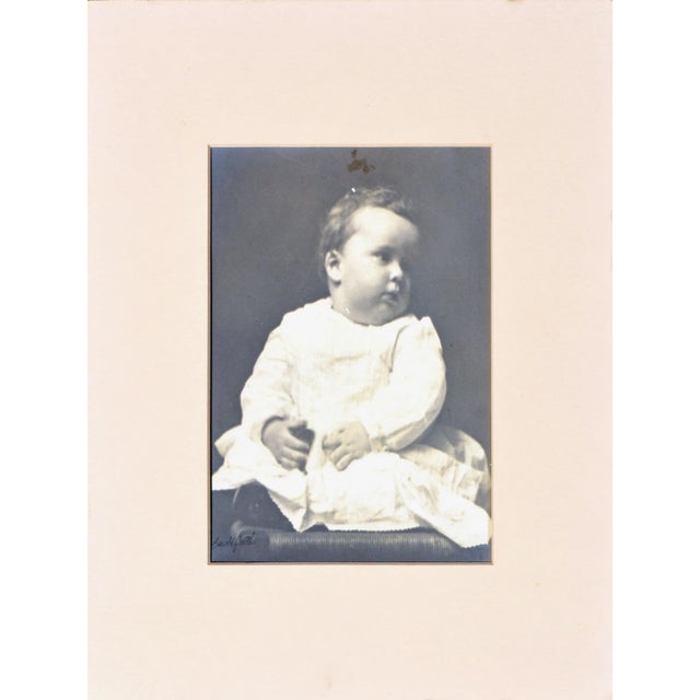 Photography Late 19th Century Photograph -- the Poet's Son Billie by Arnold Genthe For Sale - Image 7 of 7