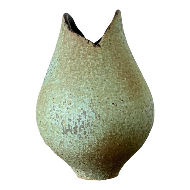 Vintage Original Studio Pottery Vase For Sale