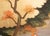 Wood 1960s Shōwa Era Japanese Byobu Screen "Autumn Festival Scene by the Bridge" For Sale - Image 7 of 17