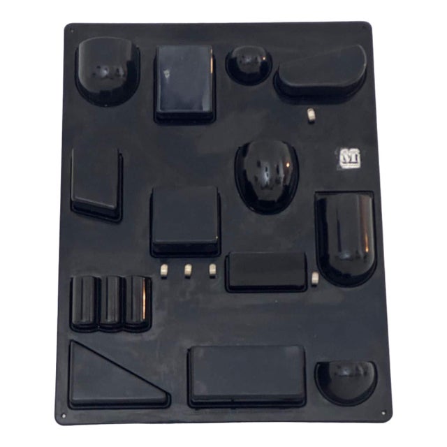 Large Black Wall Organizer by Dorothee Becker for Design M For Sale