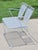 Metal Vintage Mid-Century Modern Russell Woodard Style Wrought Iron Patio Settee Bench – Hollywood Regency Salterini Style Garden Loveseat For Sale - Image 7 of 17