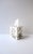 A porcelain tissue box holder cover with botanical design, circa late-20th century, Portugal. A white porcelain tissue box...