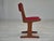 Danish Dining Chairs in Teak & Red Velour, 1960s, Set of 4 For Sale - Image 15 of 18
