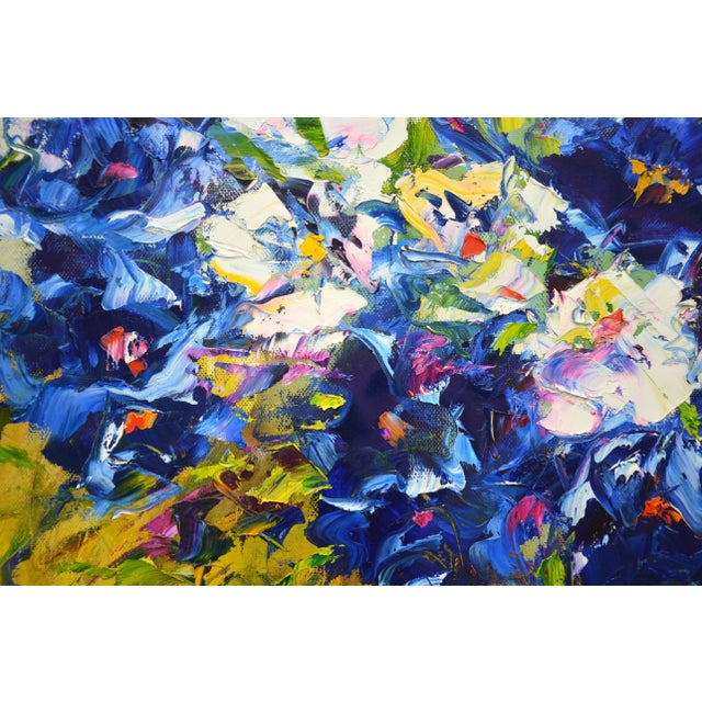 Flowers. Expressive Bouquet. Modern Original Painting. Iryna Kastsova For Sale - Image 6 of 12