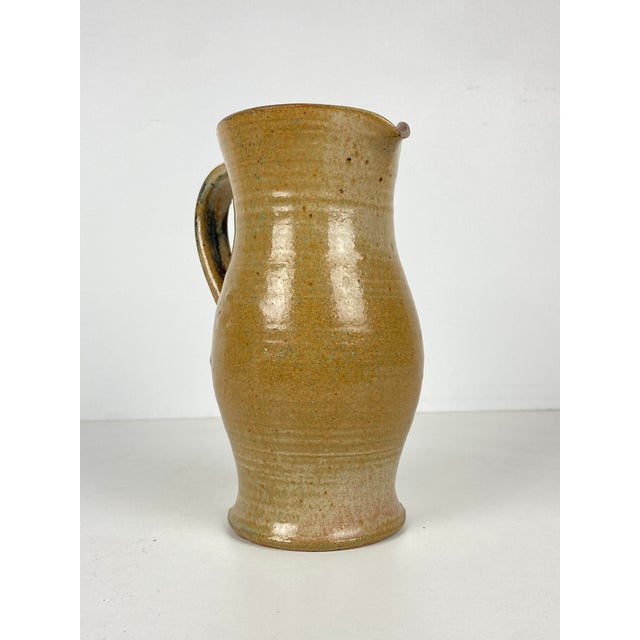 1960s Stoneware Carafe from Fontgombault, 1960s For Sale - Image 5 of 9