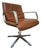 Program 2000 Armchair in Leather by Delta Design for Wilkhahn, 1960s For Sale