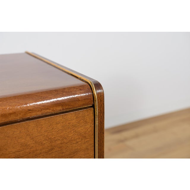 Wood Mid-Century Model U391 Bar Cabinet by Bohumil Landsman for Jitona, Former Czechoslovakia, 1960s For Sale - Image 7 of 17