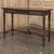 French 19th Century Country French Louis XVI Hand-Carved Walnut Console ~ Sofa Table For Sale - Image 3 of 18