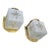 Vintage Art Deco Light Old Lamp Wall Sconces Fixture Brass & Star Frosted Cube Glass Shade Lamp Ship Light - a Pair For Sale