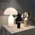 Metal Atollo Small Black Metal Table Lamp by Vico Magistretti for Oluce For Sale - Image 7 of 8