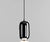 Jaime hayon aballs t me black suspension lamp for parachilna shiny and eye-catching collection. Matching two nobel...