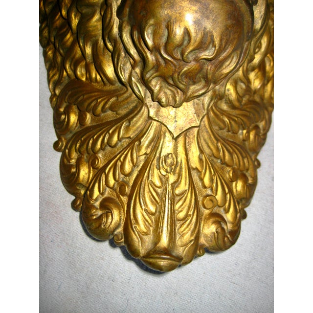 Mid 19th Century French Napoleon III Lion Head Pool Table Ornement For Sale - Image 6 of 7