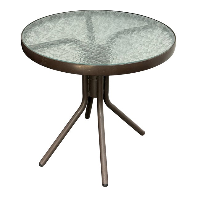 Brown Jordan Outdoor Bistro Table For Sale