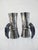 Mid-Century Modern Los Castillo Taxco Mexico Silver Lapis Lazuli Parrot Double Jigger Shot Pair For Sale - Image 3 of 13
