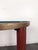 1930s Art Deco Red Lacquered Side Table with Glass Top, 1930s For Sale - Image 5 of 7