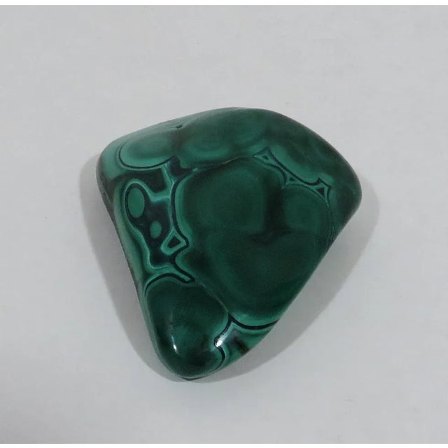 Malachite Specimen Paperweight For Sale - Image 4 of 6