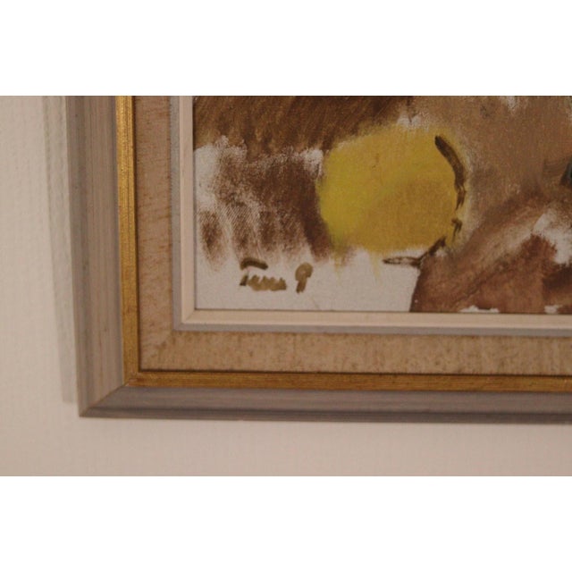 Ture Petterson, Bloom, 1960s, Oil on Canvas, Framed For Sale - Image 4 of 16