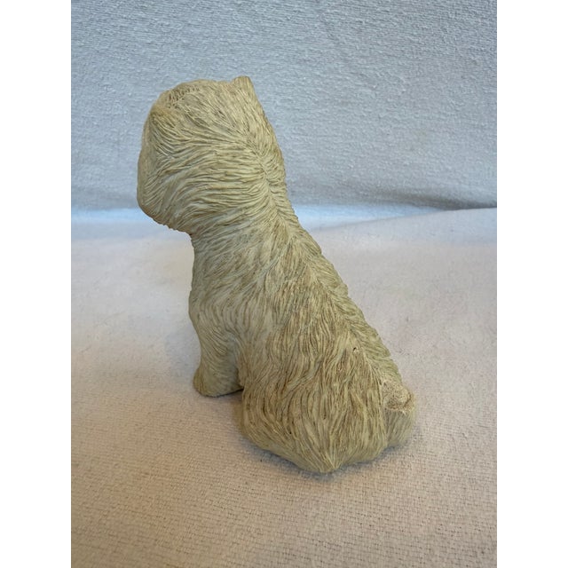 Ceramic Ceramic Lifelike Lhasa Apso For Sale - Image 7 of 11