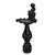 Antique Figural Cherub & Seashell Cast Iron Garden Birdbath C1920 For Sale - Image 4 of 13