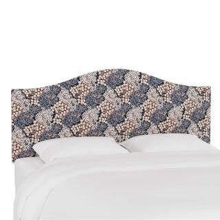 Kenmore Headboard in Navy Blush Loiret, King For Sale
