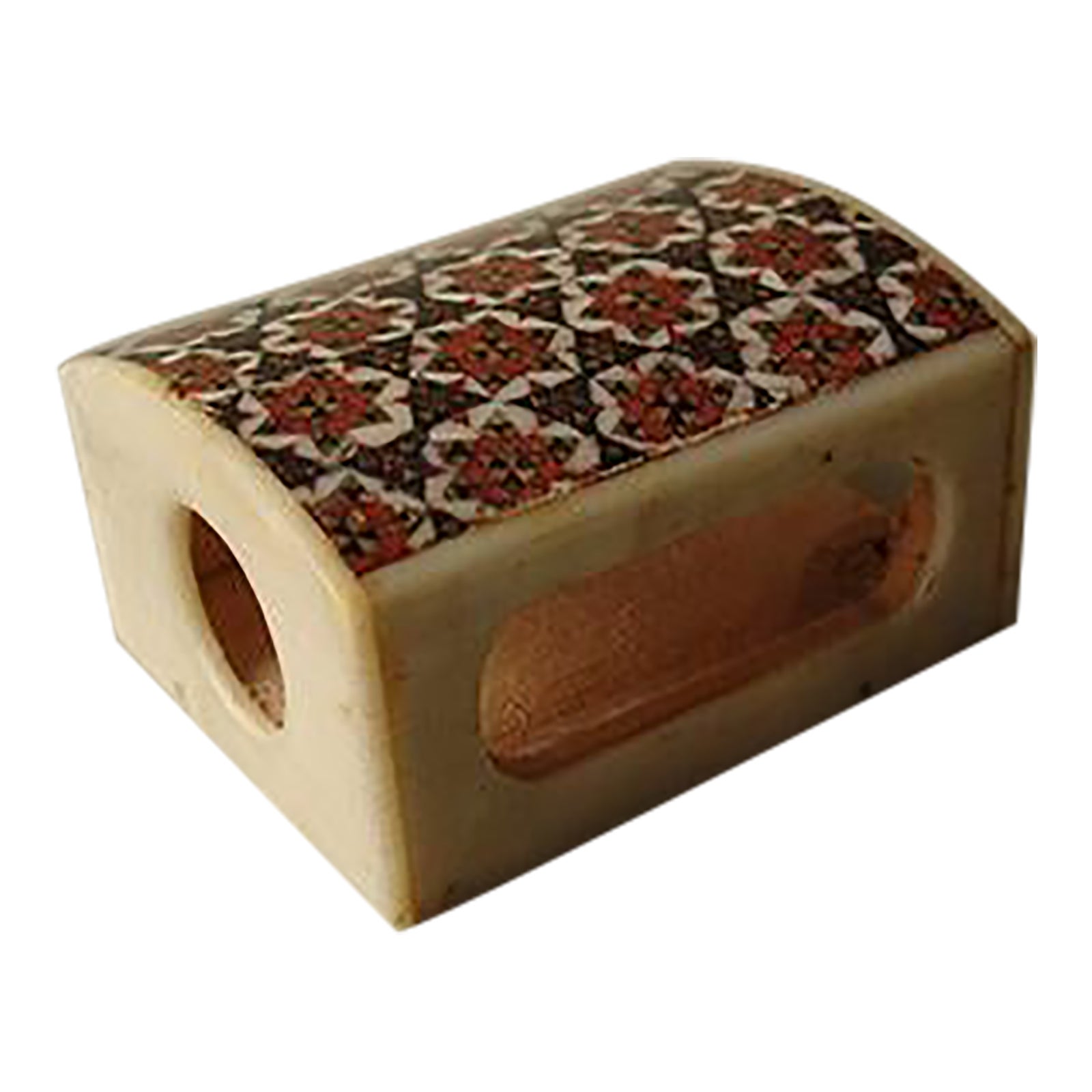 1930s Inlaid Match Box Holder - Katham Kari | Chairish