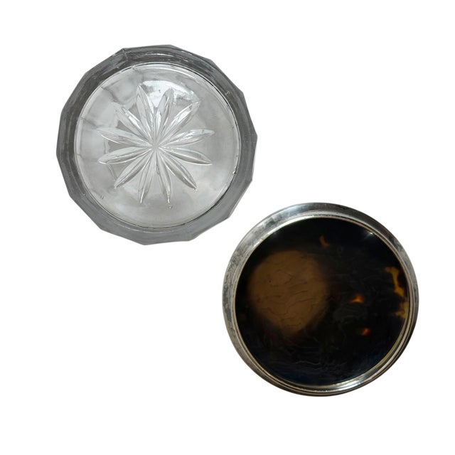 English Sterling Vanity Jar, English, Circa 1900 For Sale - Image 3 of 10