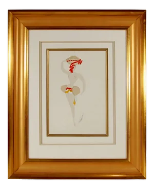 Erté, l' Oeuf a Gober