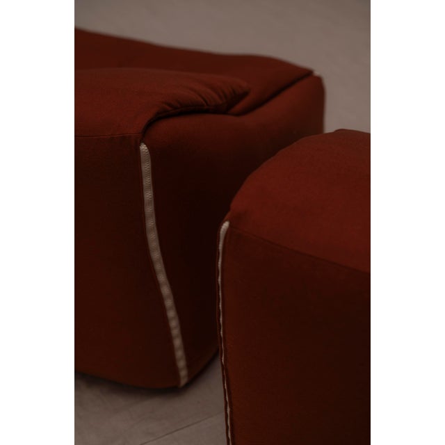 1970s Plumy Chairs by Annie Hiéronimus for Ligne Roset, 1970s, Set of 2 For Sale - Image 5 of 18
