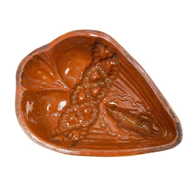 Antique French Terracotta Pâté Mold, 1890s For Sale - Image 5 of 5