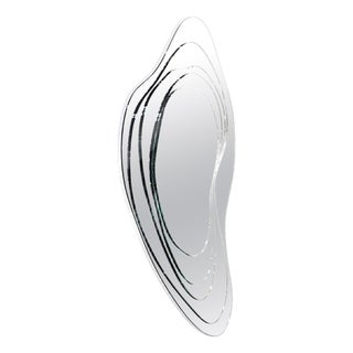 Livelli 1750 Wall Mirror with White Colored MDF by Barberini & Gunnell For Sale