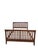 Arts & Crafts Vintage Ethan Allen American Impressions Queen Sleigh Bed Mission Arts Crafts Headboard For Sale - Image 3 of 14
