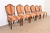 English Baker Furniture Historic Charleston Federal Mahogany Shield Back Dining Chairs, Set of Six For Sale - Image 3 of 13