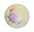 A romantic collection of six early 20th century porcelain plates in soft pastel florals. Every plate features floral...