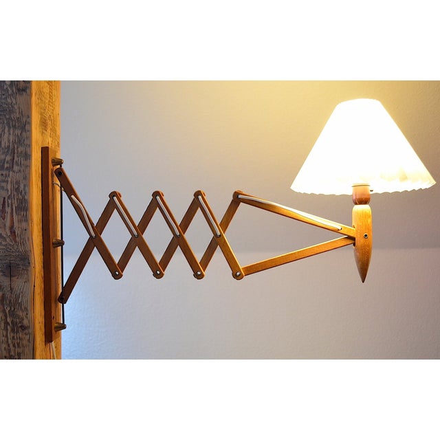 1950s Teak Sconce by Kaare Klint for Le Klint, 1960s For Sale - Image 5 of 10