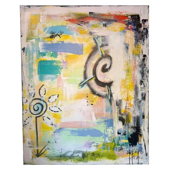 Andrew Baptiste, It's All Love, 2024, Mixed Media For Sale - Image 6 of 6