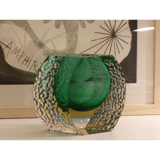 Submerged Vase attributed to Alessandro Mandruzzato, 1960s, in Flawless conditions. Designed 1960 to 1969 This piece is...