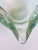 1950s Archimede Seguso Murano Glass Leaf Bowl Green Gold Bullicante For Sale - Image 13 of 17