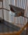 Green Late 19th-Century Green-Painted Wooden Birdcage For Sale - Image 8 of 8