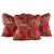 2020s Designer Vicki Payne Free Spirit Crewel Brown Pink Botanical Floral Leaf Pillow Covers- Pair For Sale - Image 5 of 7