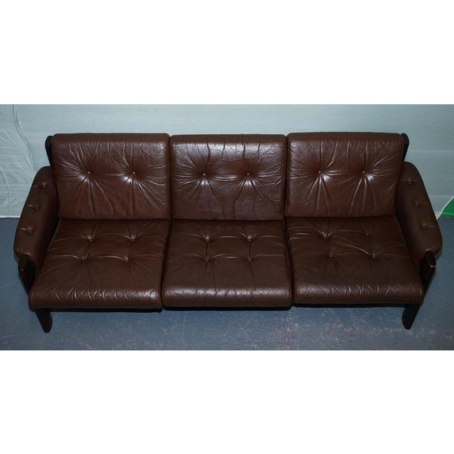Vintage Scandinavian Three Seater Sofa from Ekornes Stressless For Sale - Image 4 of 18