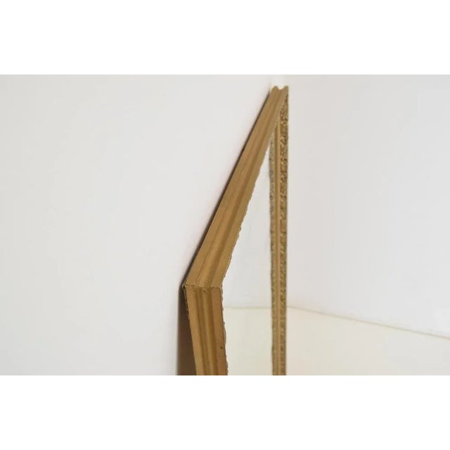 Wood Mid-Century Wall Mirror, 1960s For Sale - Image 7 of 12