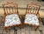 Art Deco Early 21st Century Chinoiserie Influenced Faux Bamboo Chairs by Mark David Pair For Sale - Image 3 of 13