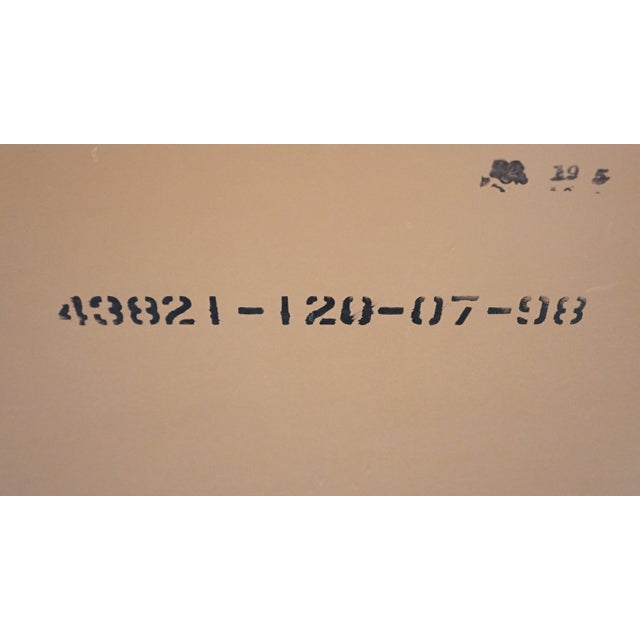 Thomasville Furniture / Huntley Homecoming Collection Solid Oak Rustic Country Style 58" Buffet W. Lighted Display China Cabinet 43821-120 / 43821-320 For Sale - Image 14 of 15