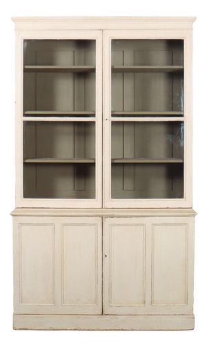 Painted Bookcase, 19th Century