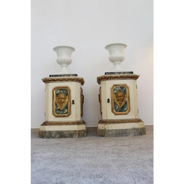 Italian Capan Blessed Bean Vases, 900, Set of 2 For Sale - Image 11 of 11