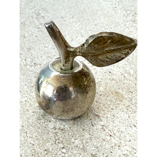 Set/12 Apple Place Card Holders With Baskets For Sale - Image 10 of 12