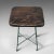 Green 1940s Vintage English Pine Munitions Factory Stool For Sale - Image 8 of 13