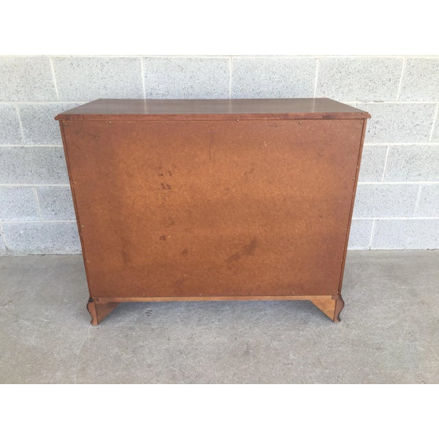 Statton Furniture Cherry 3 Drawer Bachelor Chest For Sale - Image 9 of 10